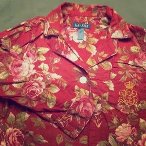 Lauren Ralph Lauren PJ set floral print